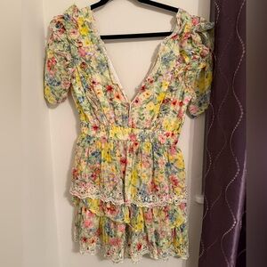 Love Shack Fancy colorful dress